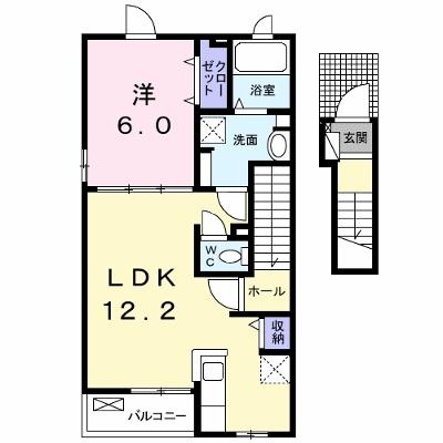 トーサムポロⅠ 203【管理NO：1-024766401-02030】 ★家具家電は申し込み後に搬入します 2026年08月上旬入居可能の外観画像