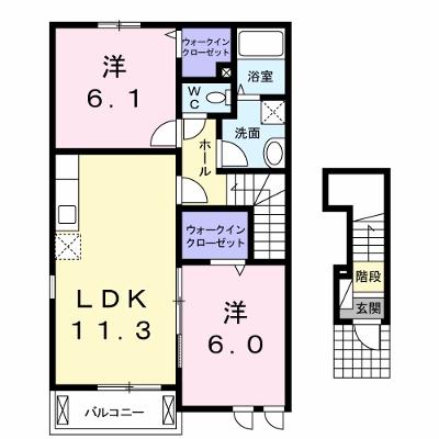 ファインＤ 201【管理NO：1-016823602-02010】 ★家具家電は申し込み後に搬入します★の外観画像