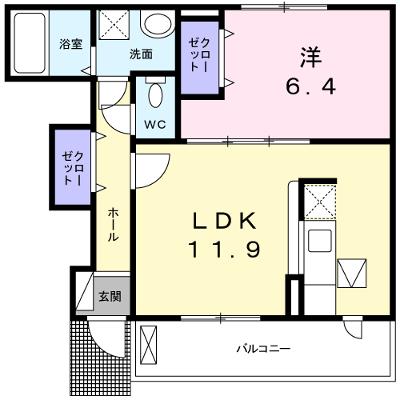 ラッキーヒル 102【管理NO：1-021435301-01020】 ★家具家電は申し込み後に搬入します 2026年08月中旬入居可能の外観画像