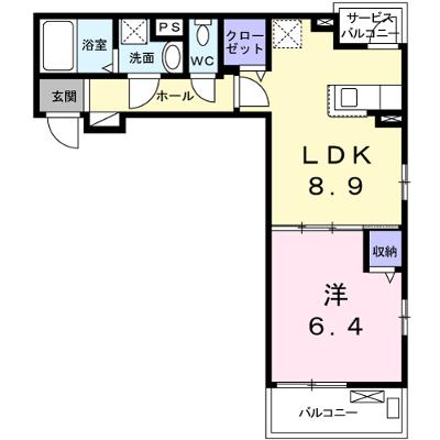 サザンクロス 206【管理NO：1-025997701-02050】 ★家具家電は申し込み後に搬入します 2026年08月中旬入居可能の外観画像