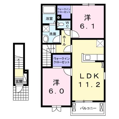 サニーガーデンⅠ 203【管理NO：1-018486501-02030】 2026年08月中旬入居可能の外観画像