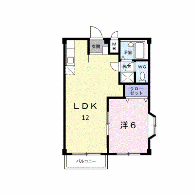 エルディム東郷 101【管理NO：1-001943901-01010】 ★家具家電は申し込み後に搬入します★の外観画像