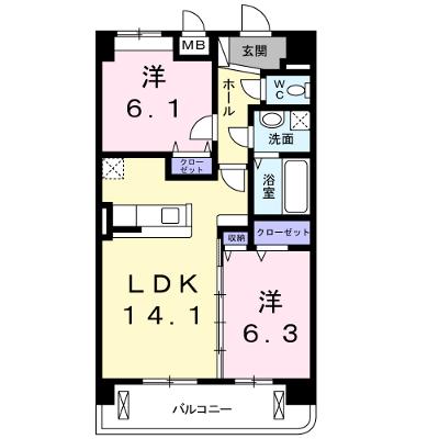 グランツ柏の葉 401【管理NO：1-017032801-04010】 ★家具家電は申し込み後に搬入します★ ★2026年09月下旬入居可能★の外観画像