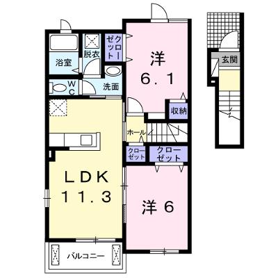 グレイスフル・Ｓ　Ⅰ 203【管理NO：1-022868201-02030】 ★家具家電は申し込み後に搬入します★の外観画像