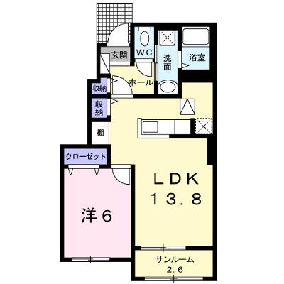 シエル　ブリーズ 102【管理NO：1-022889801-01020】 ★家具家電は申し込み後に搬入します 2026年07月下旬入居可能の外観画像