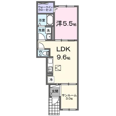 プラネット 102【管理NO：1-028126201-01020】 ★家具家電は申し込み後に搬入します★の外観画像