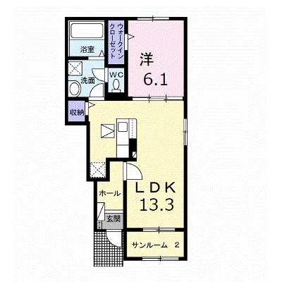 ドゥー・メゾン大網白里　Ⅱ 103【管理NO：1-027267502-01030】 ★家具家電は申し込み後に搬入します 2026年07月中旬入居可能の外観画像