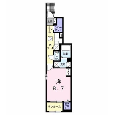 グランツＹＨ　Ⅲ 106【管理NO：1-026424403-01060】 ★家具家電は申し込み後に搬入します 2026年08月上旬入居可能の外観画像