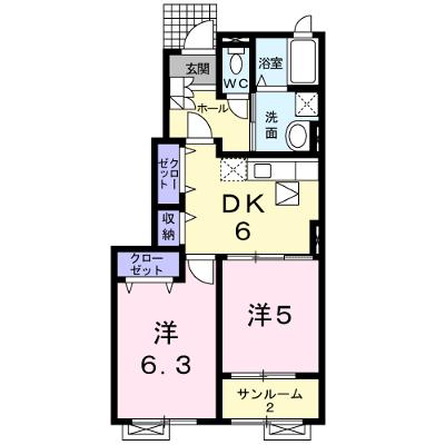 ビレッジケイツⅢ 102【管理NO：1-015345601-01020】 ★家具家電は申し込み後に搬入します 2026年08月上旬入居可能の外観画像