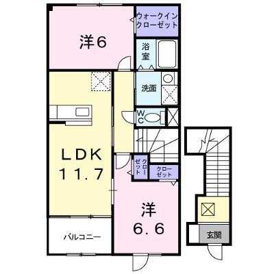 グランデュール　Ａ 203【管理NO：1-012152601-02030】 ★家具家電は申し込み後に搬入します 2026年08月上旬入居可能の外観画像