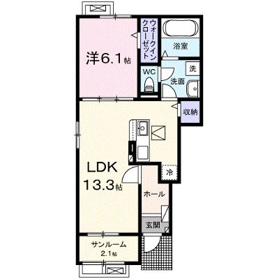 リリ西軽井沢　Ａ 101【管理NO：1-027301001-01010】 ★家具家電は申し込み後に搬入します 2026年08月中旬入居可能の外観画像