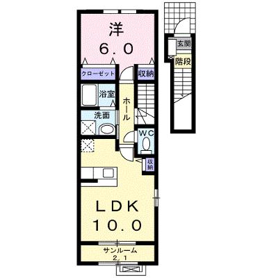 イースト　スプリング 201【管理NO：1-017525101-02010】 ★家具家電は申し込み後に搬入します 2026年07月中旬入居可能の外観画像