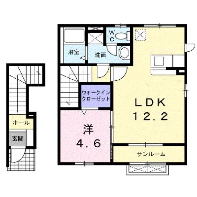 イーザ 202【管理NO：1-017049201-02020】 2026年08月上旬入居可能の外観画像