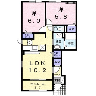 グロワールパレスＡ 101【管理NO：1-019927201-01010】 ★家具家電は申し込み後に搬入します 2026年08月上旬入居可能の外観画像