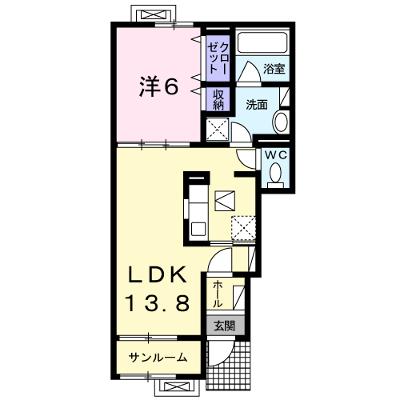 グラナリー　ウェルス 102【管理NO：1-024584901-01020】 ★家具家電は申し込み後に搬入します 2026年08月上旬入居可能の外観画像