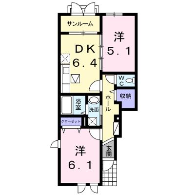 オリエントⅢ 101【管理NO：1-016714301-01010】 2026年09月中旬入居可能の外観画像