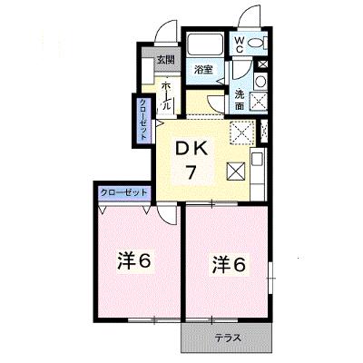 ロザージュ 101【管理NO：1-011570001-01010】 ★家具家電は申し込み後に搬入します 2026年07月中旬入居可能の外観画像