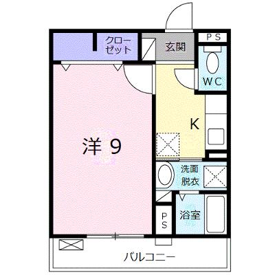 プラシードⅡ 302【管理NO：1-019991701-03020】 ★家具家電は申し込み後に搬入します 2026年08月上旬入居可能の外観画像