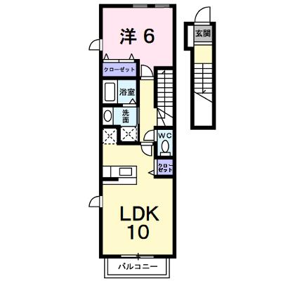 サニーグランツＡ 204【管理NO：1-014865701-02040】 2026年07月上旬入居可能の外観画像