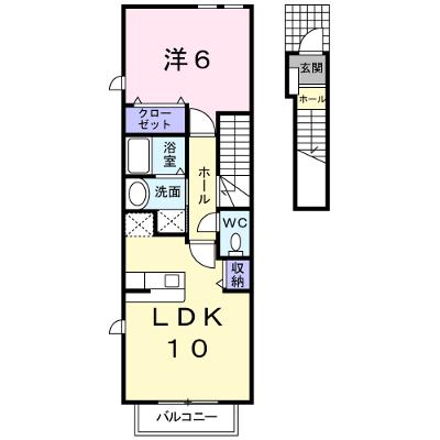 Ｃｈｅｒｒｙ’ｓ　Ｖｉｌｌａ 204【管理NO：1-014600201-02040】 2026年08月上旬入居可能の外観画像