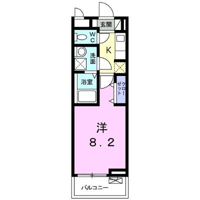 メゾン　ブランシェ 305【管理NO：1-021992601-03050】 ★家具家電は申し込み後に搬入します 2026年08月上旬入居可能の外観画像