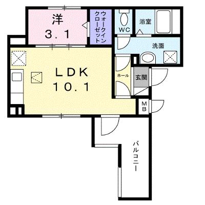 カーサ　アヴァンツァーレ 101【管理NO：1-028477601-01010】 ★家具家電は申し込み後に搬入します★ ★2026年11月中旬入居可能★の外観画像