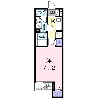 プラシード　カメリア 203【管理NO：1-026933701-02030】 2026年08月中旬入居可能の外観画像