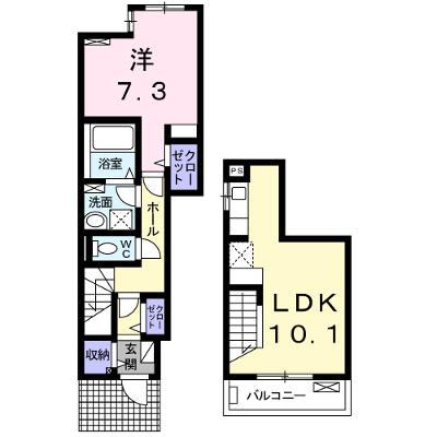 ショコラ　ファースト 101【管理NO：1-021659901-01010】 ★家具家電は申し込み後に搬入します★の外観画像
