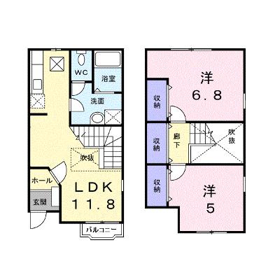 エクセランＴ 103【管理NO：1-011577901-01030】 ★家具家電は申し込み後に搬入します★ ★2026年09月中旬入居可能★の外観画像