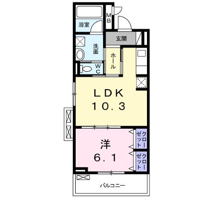 ソル 207【管理NO：1-024988301-02060】 ★家具家電は申し込み後に搬入します★の外観画像