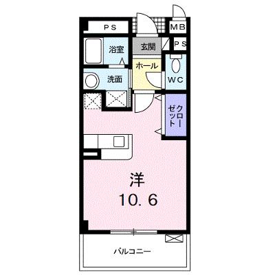 マーベラス 206【管理NO：1-013956201-02050】 ★家具家電は申し込み後に搬入します 2026年08月上旬入居可能の外観画像