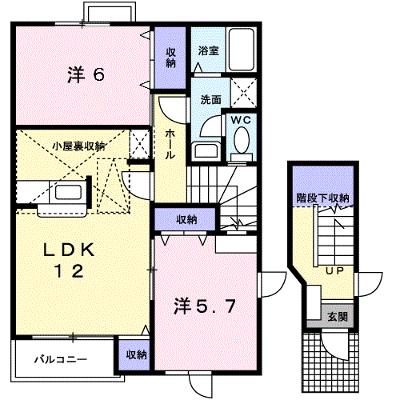 ラフィナートＢ 202【管理NO：1-011823802-02020】 ★家具家電は申し込み後に搬入します 2026年10月下旬入居可能の外観画像