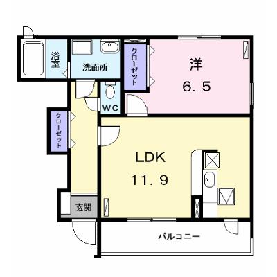 Ｅｔｅｒｎａｌ　牛立　Ｓ 102【管理NO：1-014803702-01020】 ★家具家電は申し込み後に搬入します★の外観画像