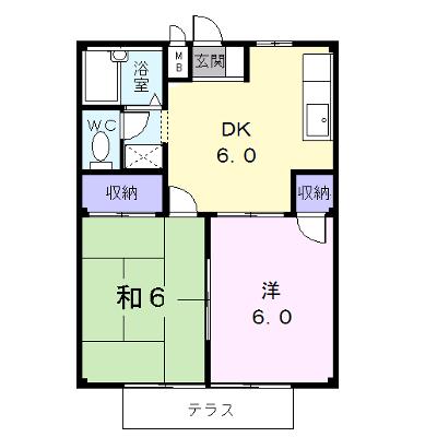 コーポさかえＡ 103【管理NO：1-000385301-01030】 2026年07月中旬入居可能の外観画像