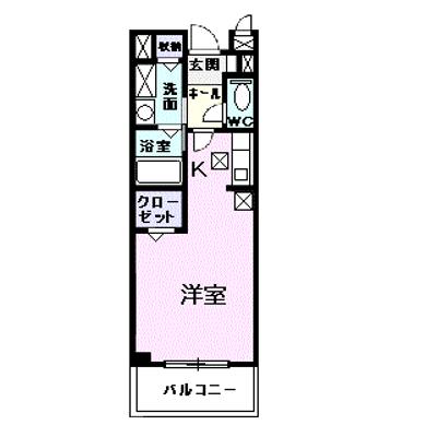 シャローゼ２ 202【管理NO：1-010229402-02020】 ★家具家電は申し込み後に搬入します★の外観画像