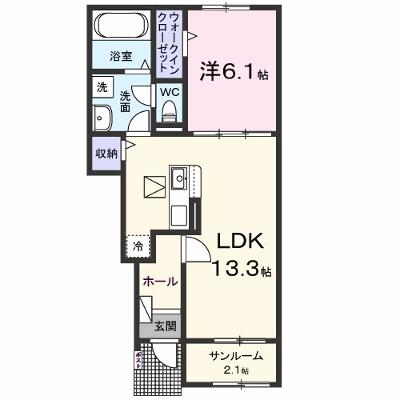 ポン　ヴェール 103【管理NO：1-028188001-01030】 2026年08月中旬入居可能の外観画像
