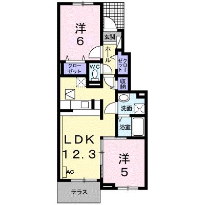 プライムガーデンＡ 102【管理NO：1-015662501-01020】 2026年08月上旬入居可能の外観画像