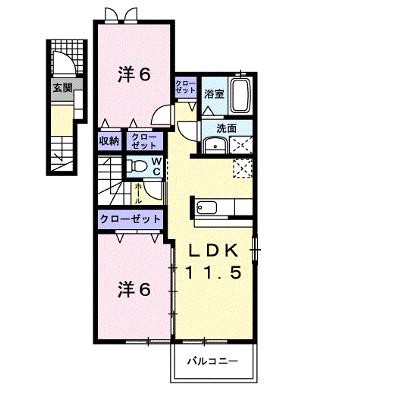 ウエスト・モイⅠ 201【管理NO：1-020189901-02010】 ★家具家電は申し込み後に搬入します★の外観画像