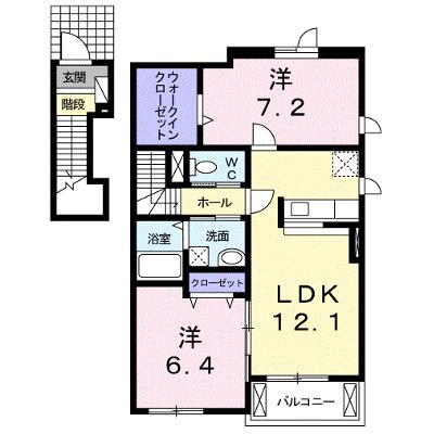マイユクール桑名 201【管理NO：1-018014901-02010】 ★家具家電は申し込み後に搬入します★の外観画像