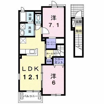 ジャン　プレッソ　Ｂ 203【管理NO：1-021429102-02030】 ★家具家電は申し込み後に搬入します★の外観画像