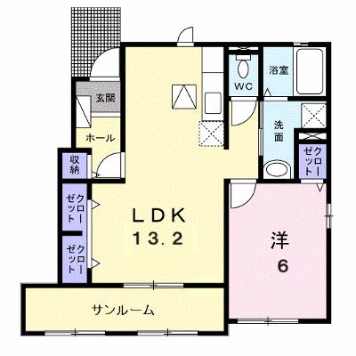 エクセリッシュ　Ａ 101【管理NO：1-021159901-01010】 ★家具家電は申し込み後に搬入します★ ★2026年08月下旬入居可能★の外観画像