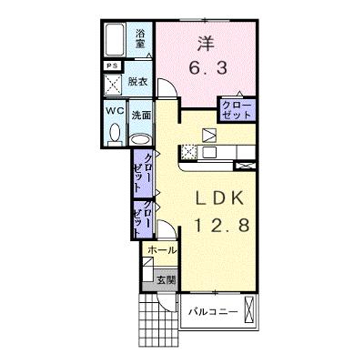 ラネージュⅠ番館 104【管理NO：1-014335201-01040】 ★家具家電は申し込み後に搬入します 2026年08月中旬入居可能の外観画像
