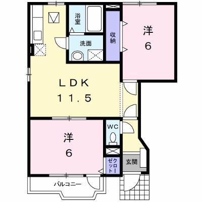 サンセールⅠ 101【管理NO：1-010128301-01010】 ★家具家電は申し込み後に搬入します 2026年08月下旬入居可能の外観画像