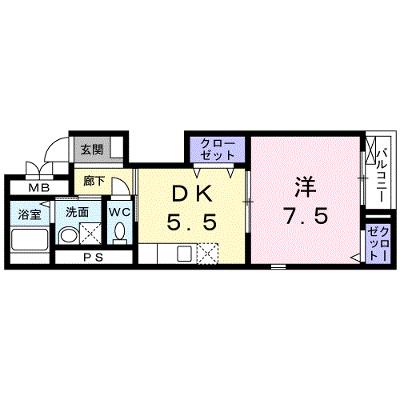 フラット黒門 202【管理NO：1-019828701-02020】 2026年07月上旬入居可能の外観画像