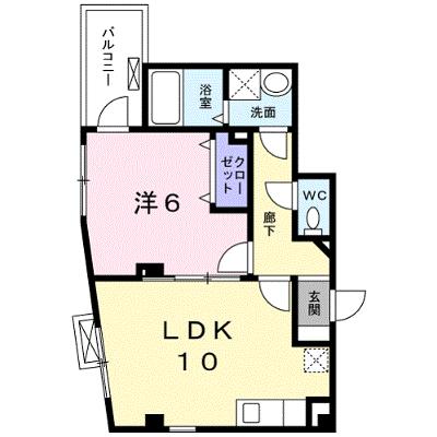 ＣＡＳＡ　ＭＩＡ 201【管理NO：1-017917501-02010】 ★家具家電は申し込み後に搬入します★の外観画像