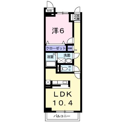 ラルジュ西金ヶ崎 102【管理NO：1-020307301-01020】 ★家具家電は申し込み後に搬入します★ ★2026年08月中旬入居可能★の外観画像