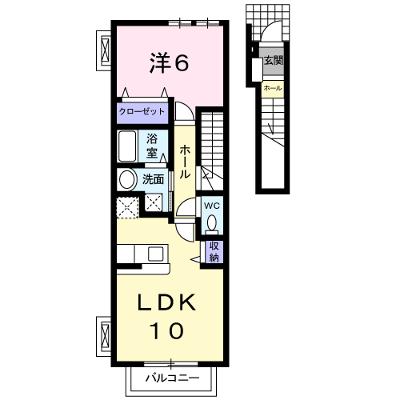 アビタシオン 207【管理NO：1-015696201-02060】 ★家具家電は申し込み後に搬入します★ ★2026年08月中旬入居可能★の外観画像