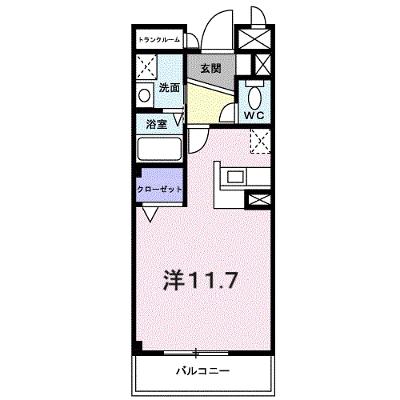 クラールオストベルグⅠ 205【管理NO：1-012018001-02040】 ★家具家電は申し込み後に搬入します 2026年08月中旬入居可能の外観画像