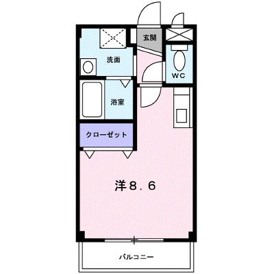 プラードアロージョ 103【管理NO：1-010355101-01030】 ★家具家電は申し込み後に搬入します★の外観画像