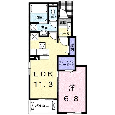フレーシュＭ 103【管理NO：1-026936301-01030】 ★家具家電は申し込み後に搬入します★の外観画像
